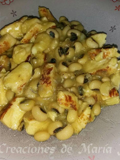 Una foto de Frijoles al curry