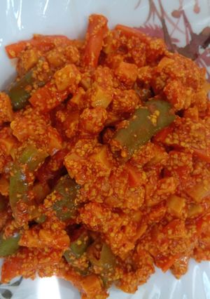 A picture of Punjabi pickle.