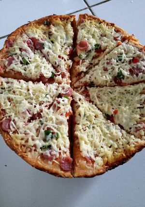Foto resep Pizza teflon sederhana