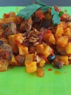 Foto resep Sambel Goreng Kentang + Ati Ampela Ayam
