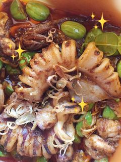Foto resep Oseng Cumi Pete Pedas Panic at The Office 🥵