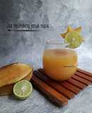 Jus belimbing jeruk nipis