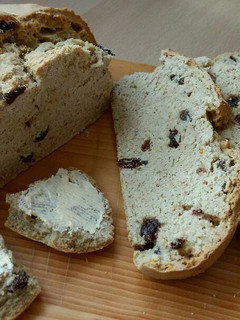 A picture of Vickys Mixed Fruit Irish Soda Bread GF DF EF SF NF.