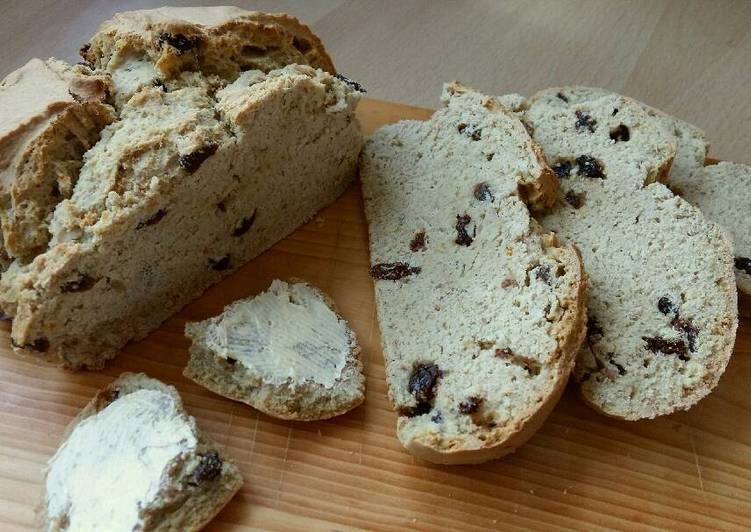 Recipe of Speedy Vickys Mixed Fruit Irish Soda Bread GF DF EF SF NF