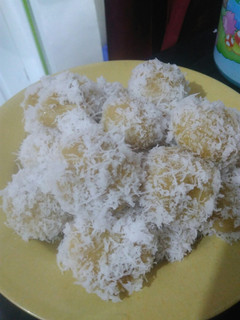 Foto resep Klepon ubi kuning