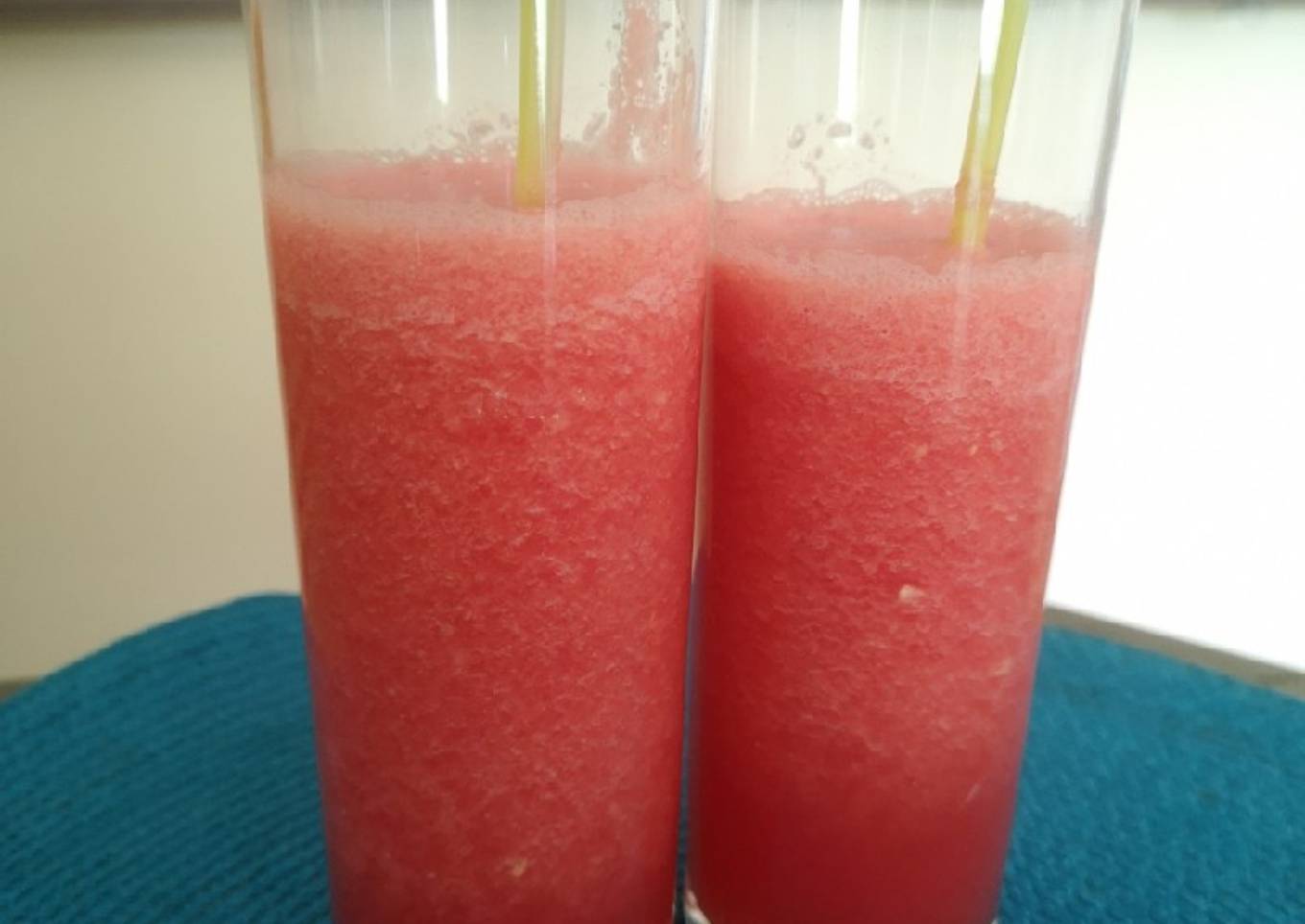 Zumo de sandía y lima 🍉🍋