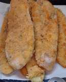 Milanesas sabrosas de berenjenas