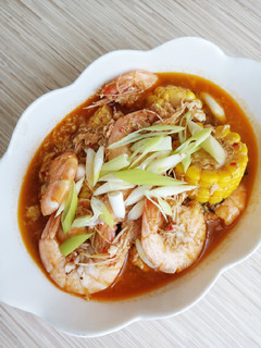 Foto resep Udang Jagung Saus Padang