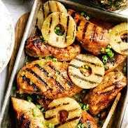 A picture of Kenyan Pineapple Chicken.