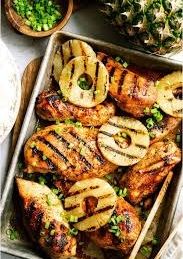 A picture of Kenyan Pineapple Chicken.