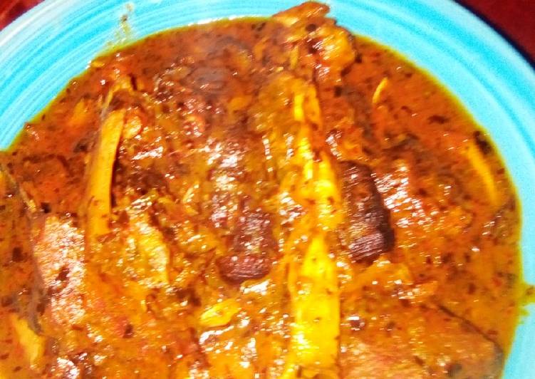 Banga and atama soup