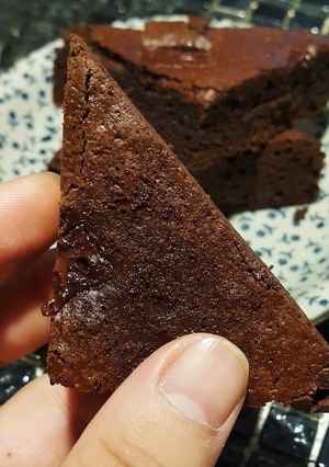 รูปของ Chocolate fudge brownies