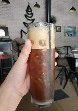 Hình của món Cafe mazagran.