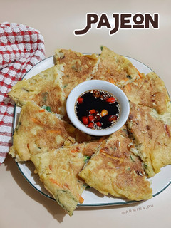 Foto resep Pajeon (Korean Savory Pancake)