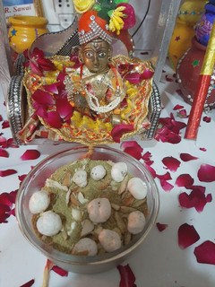 धनिया की पंजीरी (Dhaniya ki panjiri recipe in hindi) रेसिपी मुख्य फोटो