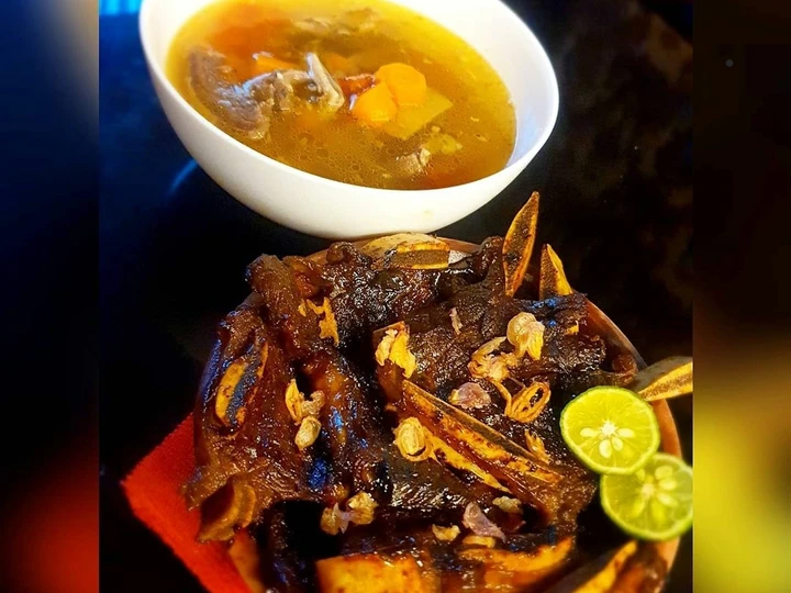 Langkah Gampang Membuat Resep 86. SOP IGA BAKAR 🍖🥘 yang Bikin Ngiler