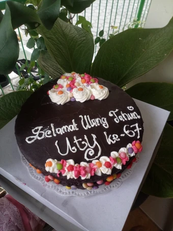 Cara Sederhana Membikin Resep  Chocolate Birthday Cake - Sacher Torte KW yang Bikin Ngiler, Enak