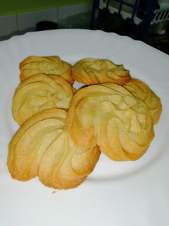 A picture of Vanilla butter cookies.