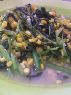 Foto resep Tumis bayam jagung