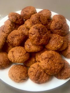 Una foto de Cookies de chocolate sin gluten y “sanas”