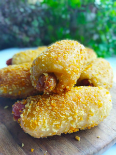 Foto resep Roti goreng sosis