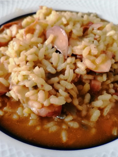 Una foto de Arroz con pulpo