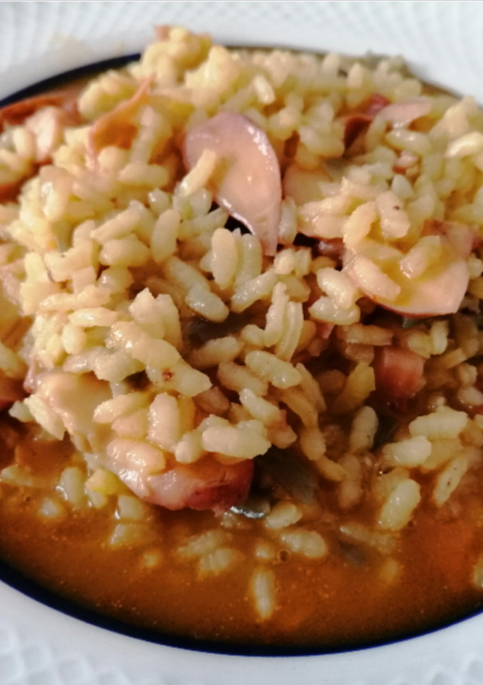 Una foto de Arroz con pulpo