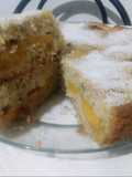 Torta escondida de duraznos 🍑