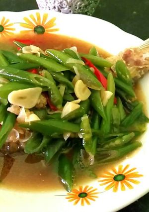 Foto resep Tumis ikan bunga bawang