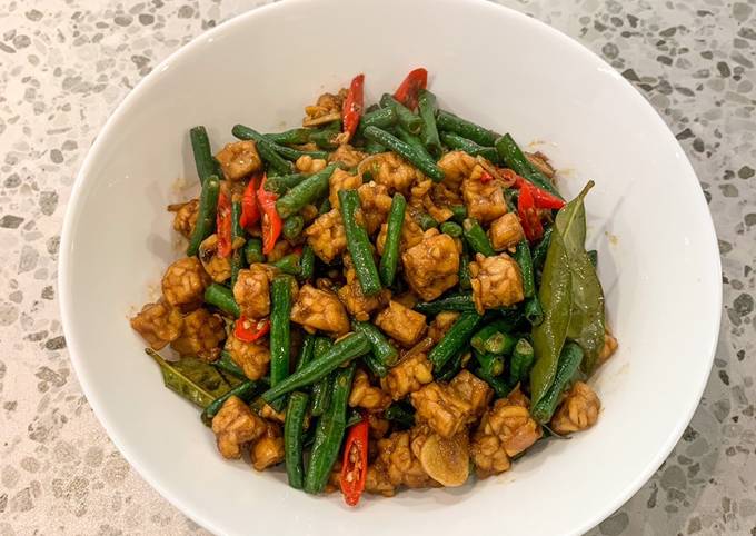 Resep Tumis Kacang Panjang Tempe Kecap Oleh Putri - Cookpad