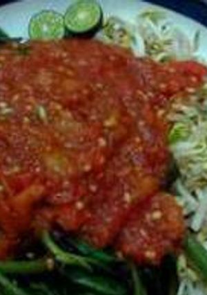 Foto resep Pelcing kangkung lombok