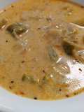 Cajun scallop chowder