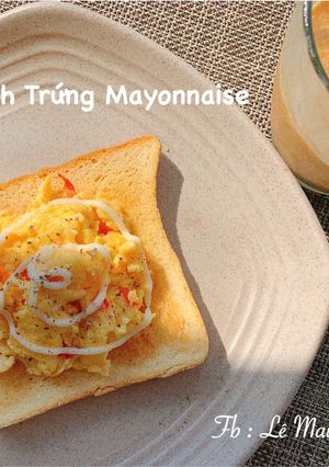 Hình của món Sandwich Trứng Mayonnaise - Bữa sáng đơn giản.