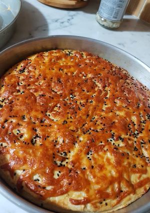 صورة لوصفة فطيرة محشية