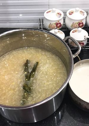 Hình của món Chè bắp nếp.