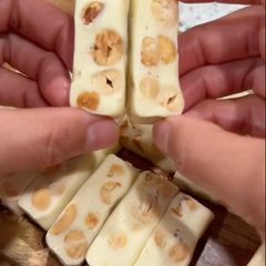 Homemade Nougat A picture of Homemade Nougat.
