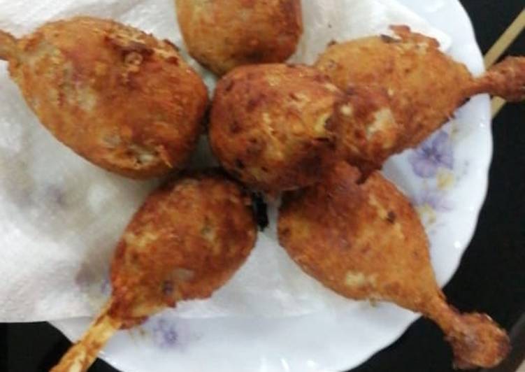 Recipe: Delectable Chicken cheesy drum sticks🍗🍗