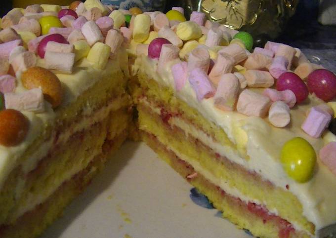 Рецепт творожного торта на день рождения ребенку - Мадам Эклер