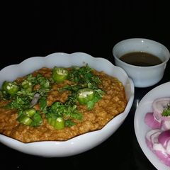 A picture of Fry seekh qeema fry.