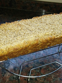 Una foto de Pan 100% avena sin levadura