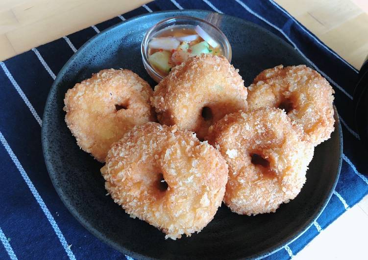 Recipe of Super Quick Homemade 🧑🏽‍🍳🧑🏼‍🍳 Fried shrimp Cake • HomeMade Thai Shrimp Cake • Tod Mun Goong |ThaiChef Food