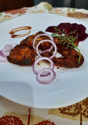 A picture of Baked Fish In Air-Fryer.