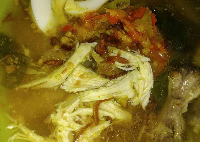 Soto ayam koya