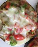 Berenjenas en torta