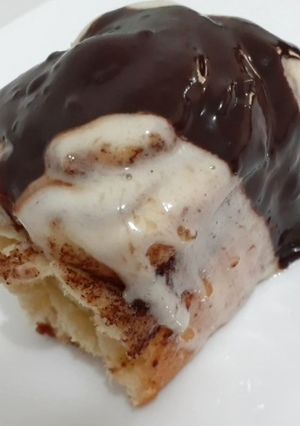 Una foto de Rollos de Canela (cinnamon rolls)