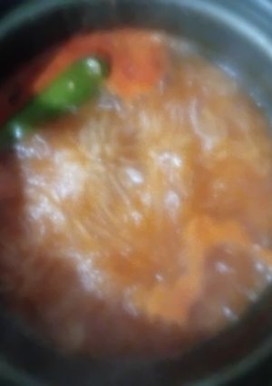 Una foto de ARROZ ROJO MEXICANO🇲🇽🌶