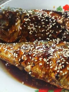 รูปของ ปลาซาบะย่างซีอิ้ว