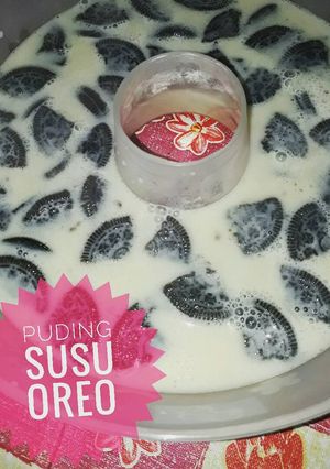 Foto resep Puding Susu Oreo Simple Banget