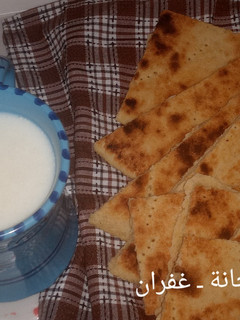 صورة لوصفة كسرة ولبن 🍶