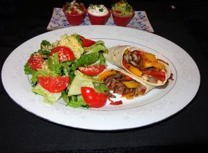 Una foto de Fajitas de lomo